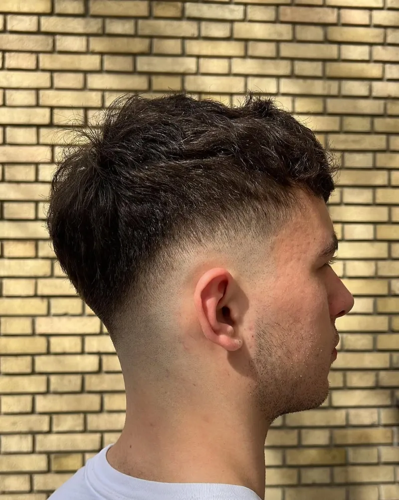 Drop fade s teksturiranim vrhom
